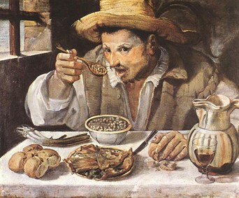 Il mangiafagioli di Carracci