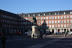 Plaza Mayor di Madrid