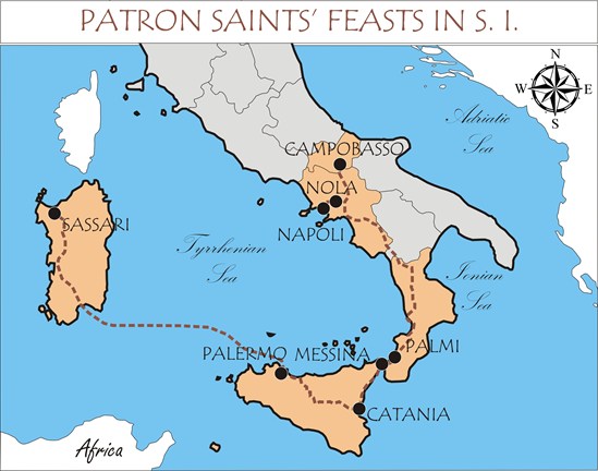 Feste patronali Italia meridionale