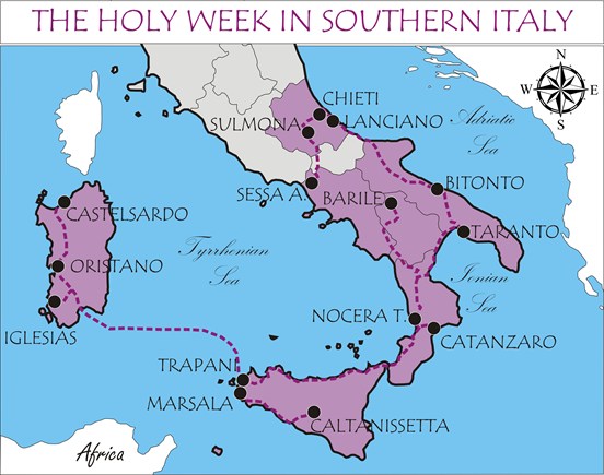 Settimana Santa Italia meridionale